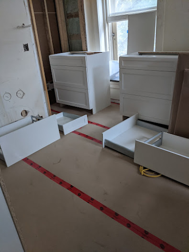 Hojo cabinets and countertops